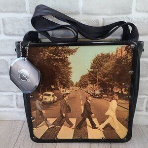 Unique Tote Original SPINS Album Handbag Beatles Abbey Road Vinyl Collectible